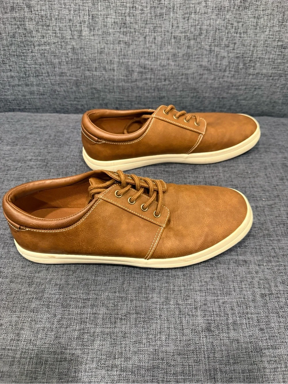 Goodfellow & Co Men's Sneakers in Cognac and White Sole